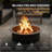 Kaniry Round Fire Ring-1463623989