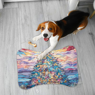 Tapis festif mosaïque 1 pièce