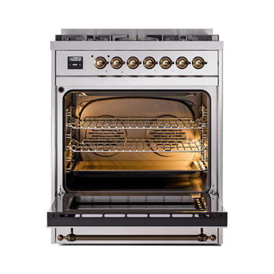ILVE Nostalgie II Noblesse 30-inch Dual Fuel Range