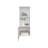 Obregon 43" Tall One-Door Wall Cabinet  With Two Open Shelves, Medicine Cabinet-1968196442