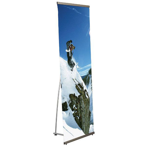 MT Displays Freestanding Banner Stand, 79.92" H x 33.62" W x 20.08" D