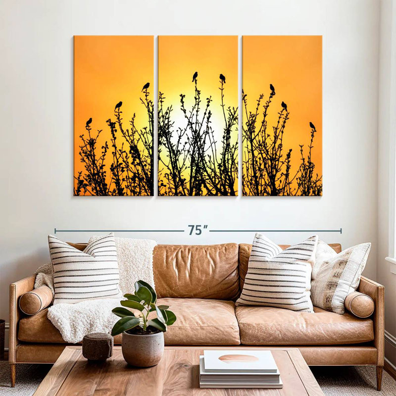 Brampt The Dawn Chorus, 42" H x 65" W