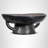 Stoneware Bowl With Handle And Base,  Reactive Glaze
