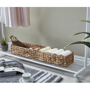 Panier en jacinthe d'eau