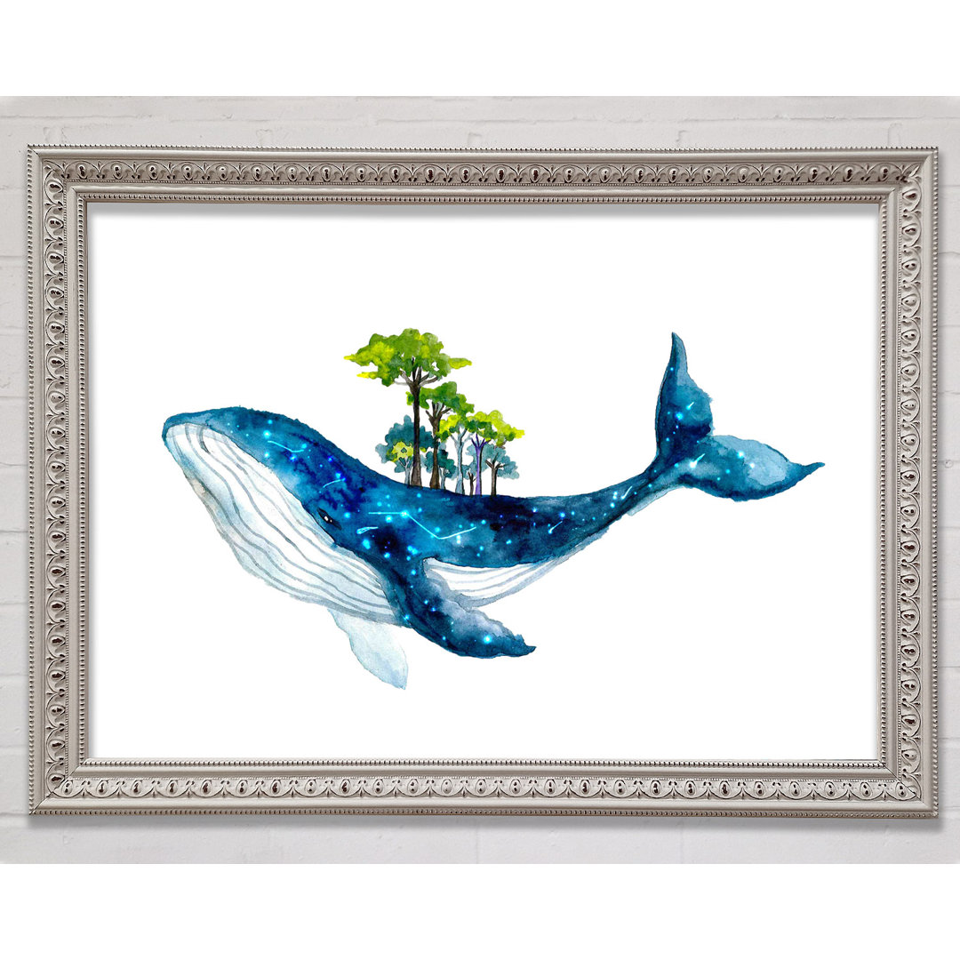 The Whale Forest - Einzelner Bilderrahmen Kunstdrucke