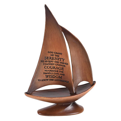 Sculpture Monigue Voilier sérénité