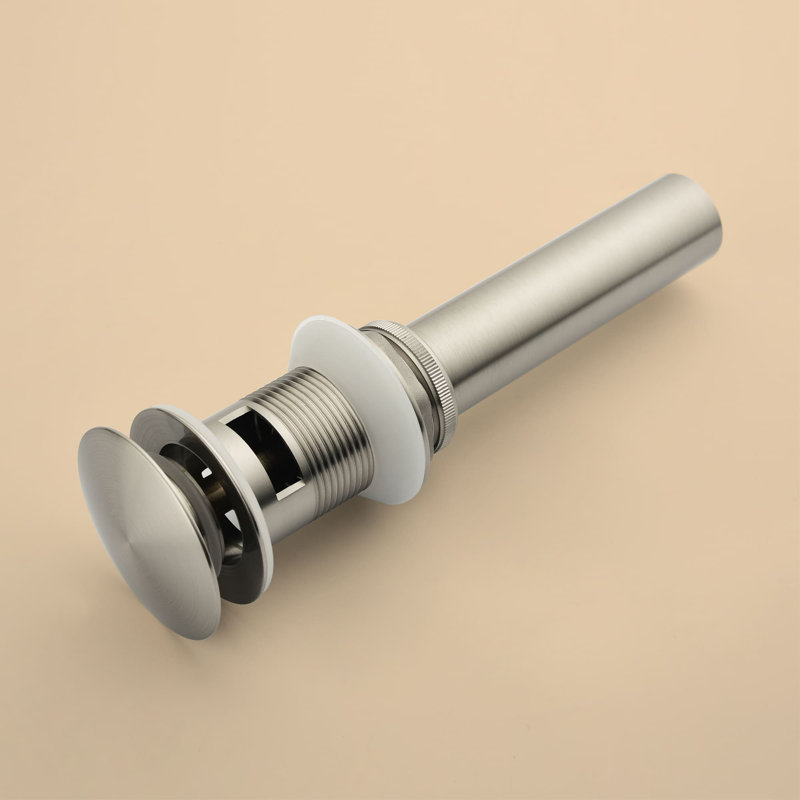 2.6'' W Pop-Up Yes, Brushed Nickel