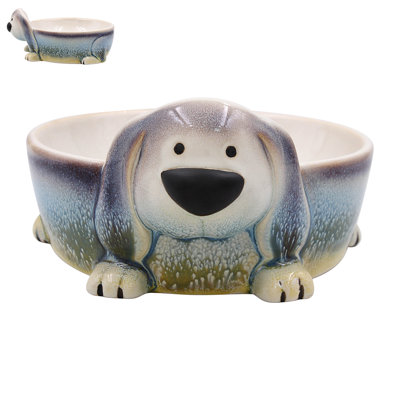 Faithful Friends Ceramic Bowl - Dog