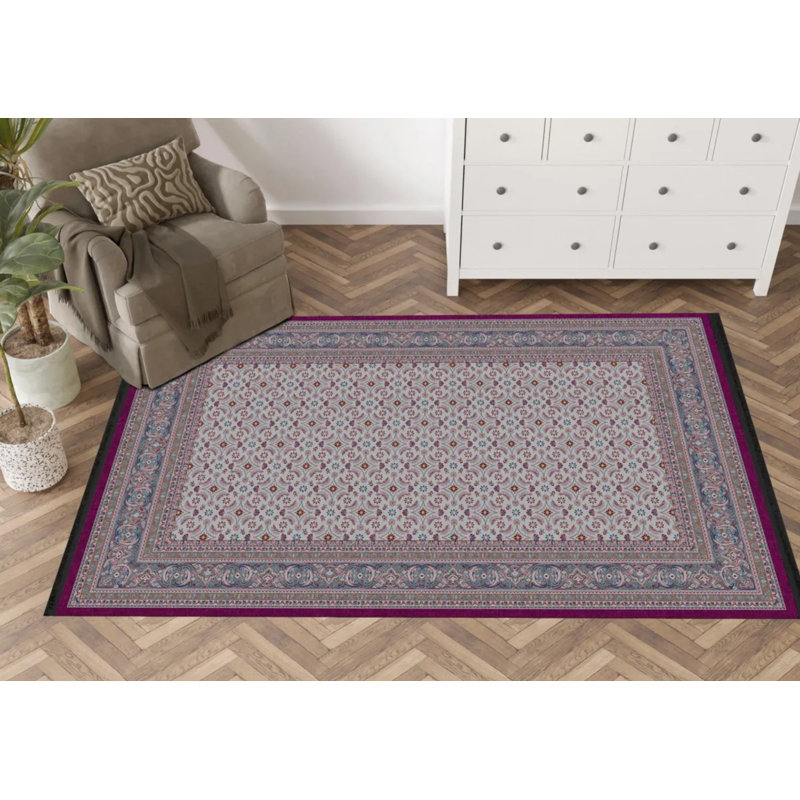 Tapis intérieur / extérieur Sarojani, Tapis de couloir 2 pi 8 po x 6 pi 7 po