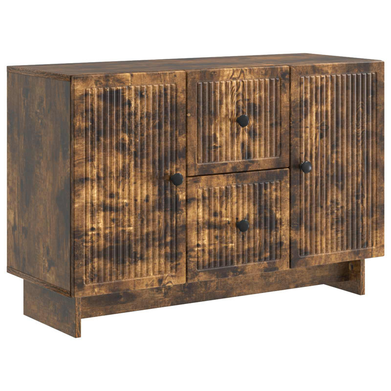 89cm Sideboard, Smoked Oak