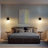 1-Light Dimmable Wall Sconce Long Armed Fixture