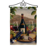 Double Sided 18.5'' H x 13'' W Polyester Garden Flag