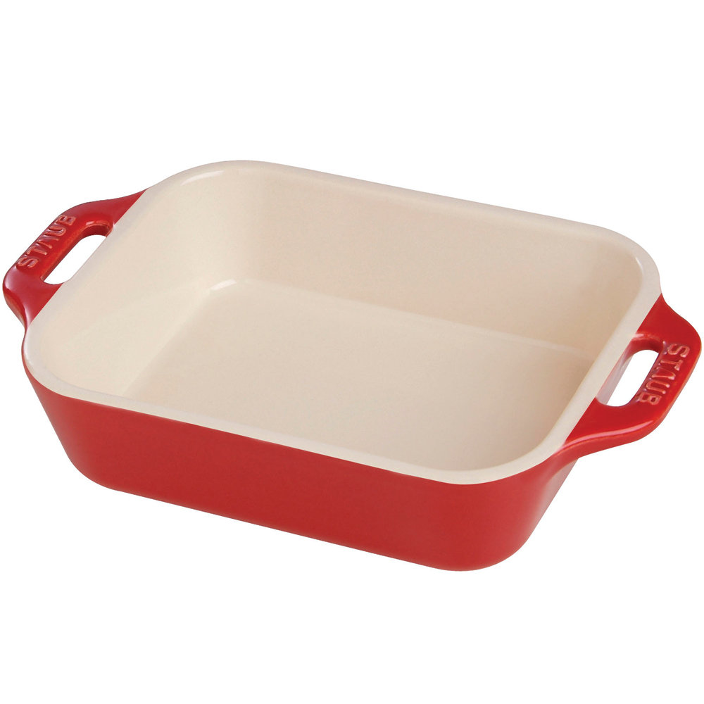 Staub 6" Rectangular Baking Dish, Cherry
