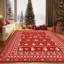 Tapis de Noël cerf rouge antidérapant lavable-66208802