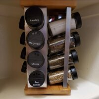 Kamenstein 16-Jar Warner Revolving Countertop Spice Rack Organizer -  5134680