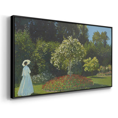 Série paysage - DCCVII - Toile tendue avec châssis encadré - Prêt à être accroché