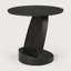 Oblic Solid Wood End Table