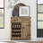 Archimedes 37'' Wine Bar