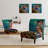 Brechta Vibrant Curve Design II - Velvet Upholstered Modern Slipper Chair-71876063