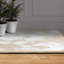 Tapis abstrait Swish I, tissé à la machine, douceur céleste avec envers antidérapant