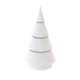 Forest Matte Ice White Plug-In LED Outdoor Floor Lamp