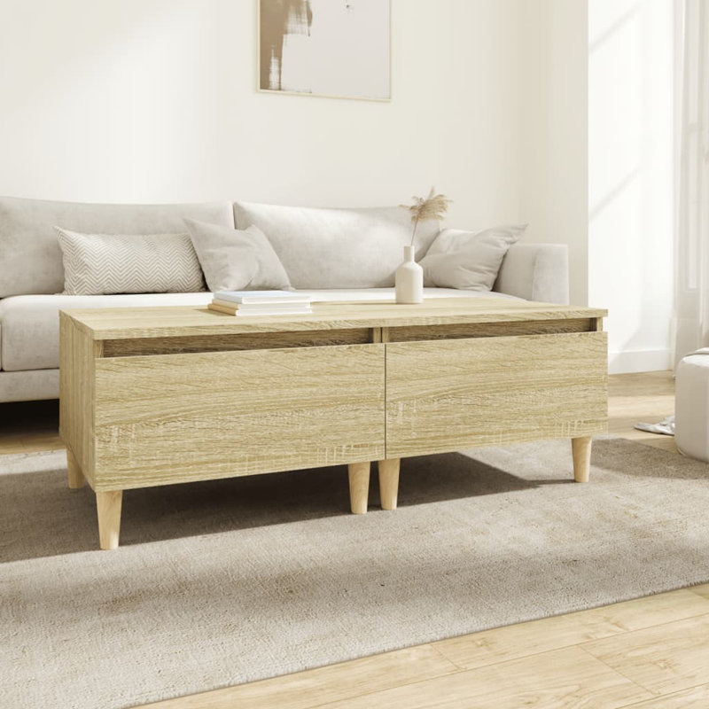 Rolande Side Table Set, Sonoma Oak