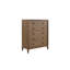 Commode 5 tiroirs au fini latté