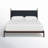 Kacy Leather Platform Bed-1527711875
