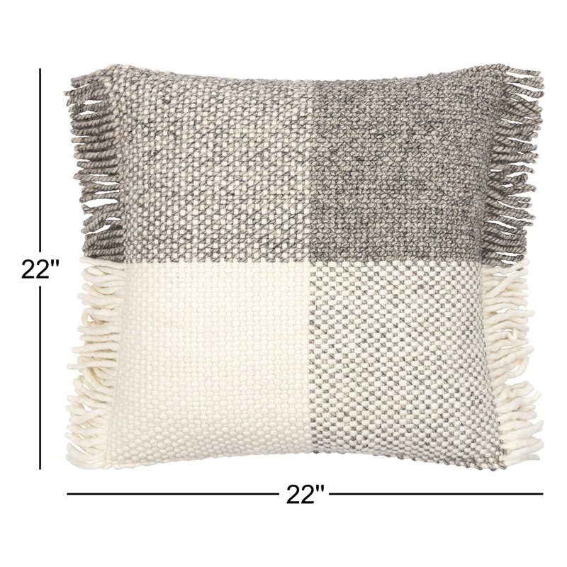 Coussin Cypress, 22 po x 22 po, Duvet