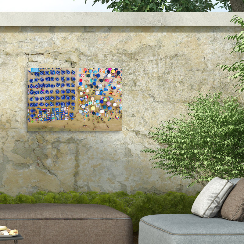 Davide Lopresti  Summer Time Outdoor  Canvas, H 12 po x l 19 po