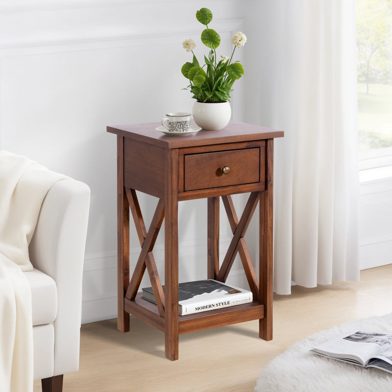 Brookstonval End Table with Storage, Coffee