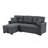 Modular Sleeper Sectional Sofa With Storage
