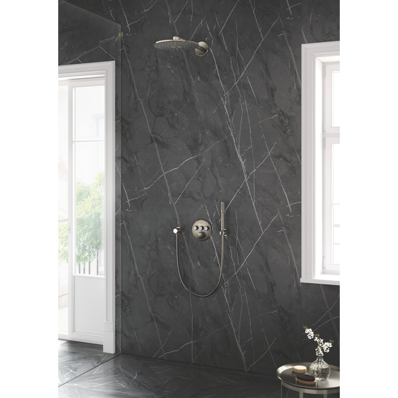 Relexa® Plus Wall Union, Nickel brossé Infinity