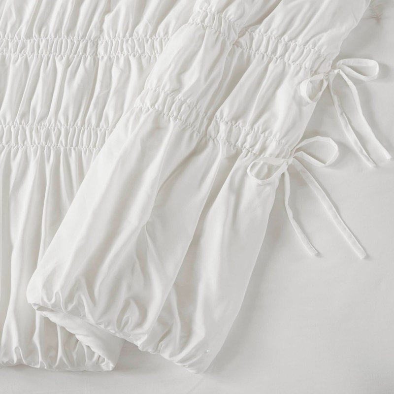 Ensemble d'édredon très grand 3 pièces, White