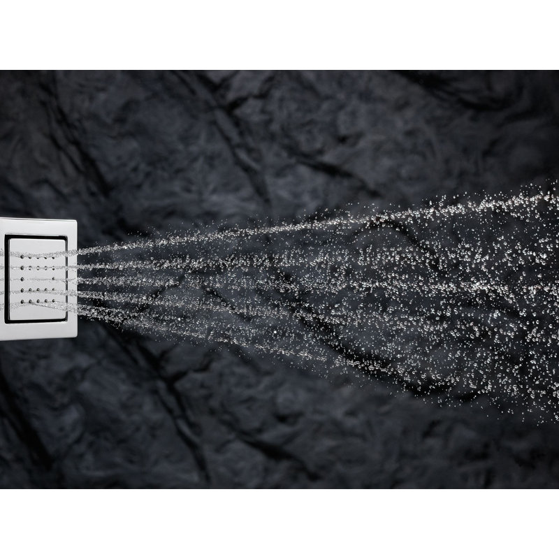 Watertile Square 54-Nozzle Single-Function Body Spray," 2.5 Gpm