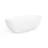 71 Inch Freestanding Solid Surface Soaking Bathtub For Bathroom