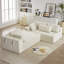 Ensemble de canapé modulaire rembourré Modern Chenille-232904786