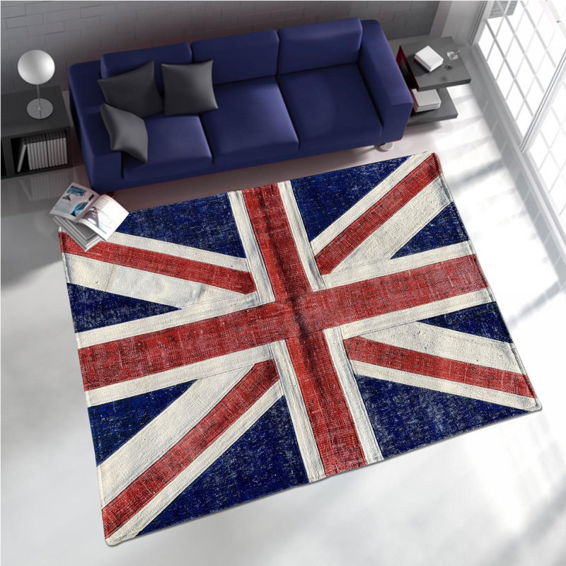 Morral Abstract Hand Woven Area Rug, Rectangle 170 x 240cm