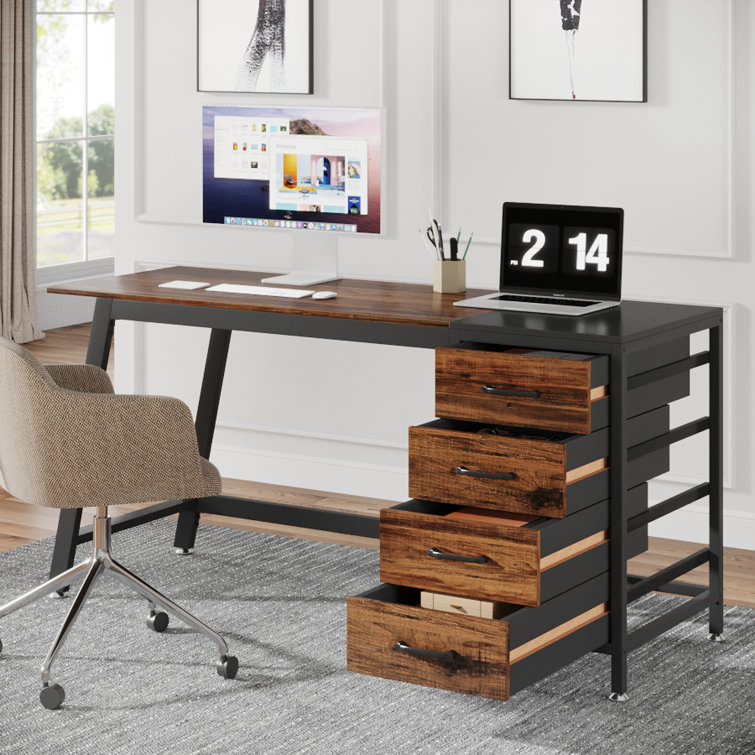 Nargesh 55.1'' W Rectangle Computer Desk