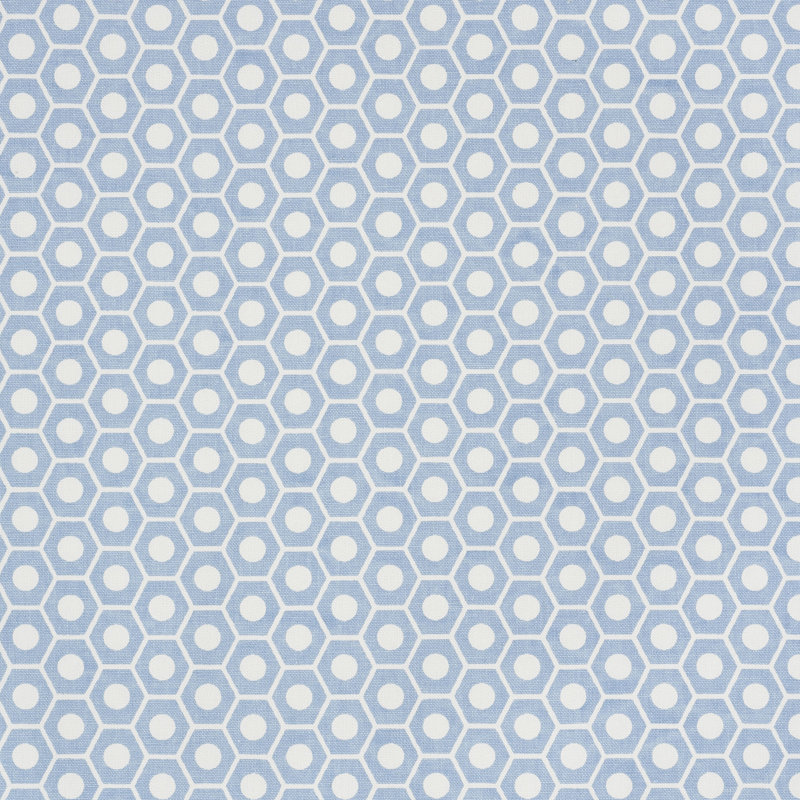 Tissu Schumacher x Studio Bon Queen B, Chambray