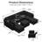 Wylodene 116.6'' Variable Module Velvet Sofa Bed Sectional U Shape Couch with Storage Seat Ottoman-77960519