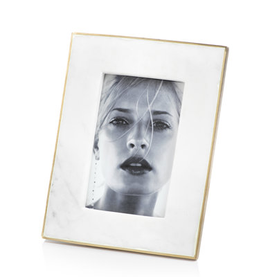Cadre photo Gibbs matte en blanc
