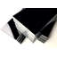 Carrelage mural décoratif de cuisine et de salle de bain Black Edge 3 po x 6 po