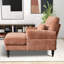 Chaise longue rembourrée L 51,55 po-1166583621