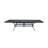 Rectangular Extendable Outdoor Dining Table Umbrella Hole , 126.38 " W 48 " D-1963637847