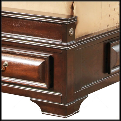 King Storage Bed
