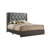 Upholstered 2 Piece Bedroom Set With Faux Marble-2126471106
