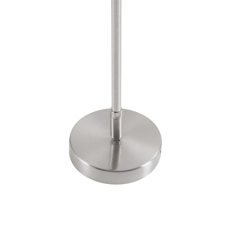Luminaire suspendu élégant en métal urbain avec abat-jour tambour en coton pour espaces modernes