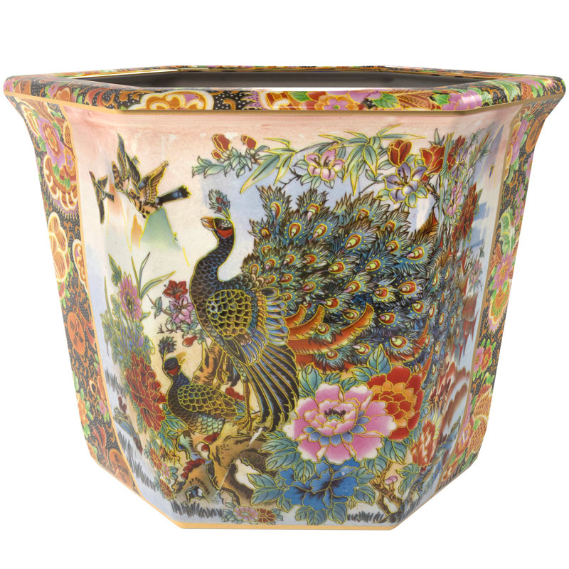 Pot de fleurs en porcelaine Diannie