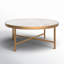 Twiggy Genuine Marble Single Coffee Table